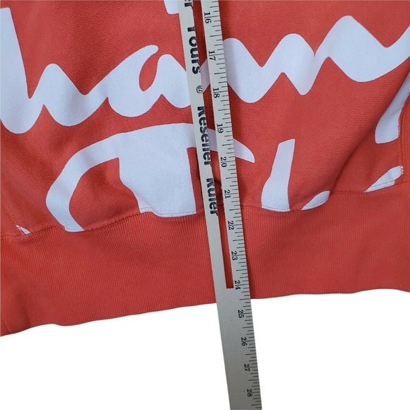 Champion Unisex S Reverse Weave All Over Print Short Sleeve Fleece Sweatshirt - Picture 5 of 12